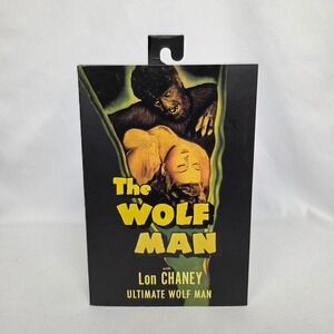 NEW NECA The Wolf Man with Lon Chaney Ultimate Wolf Man Figure with accessories